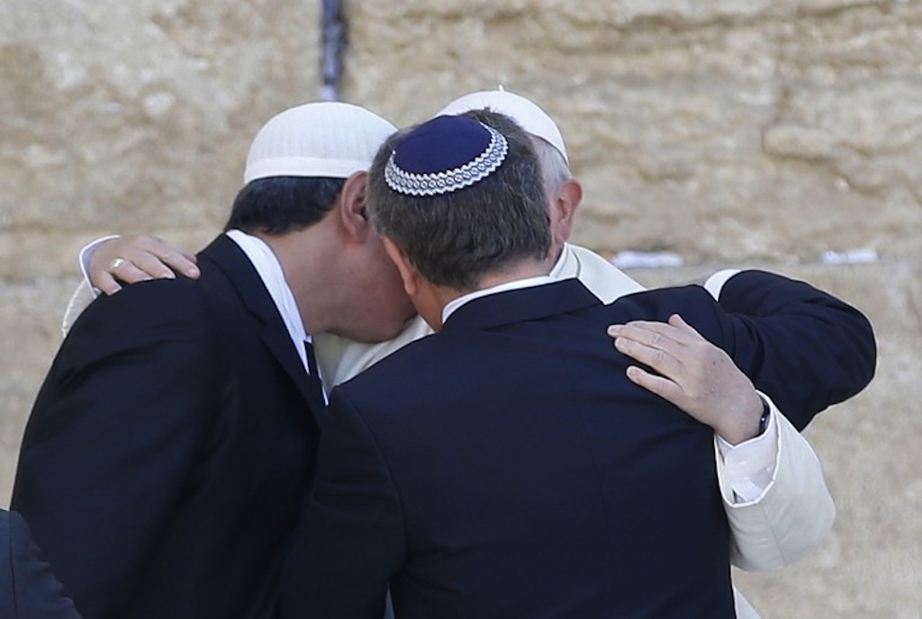 En Terre sainte, les gestes forts du Pape Franc?ois © Thomas Coex/AFP