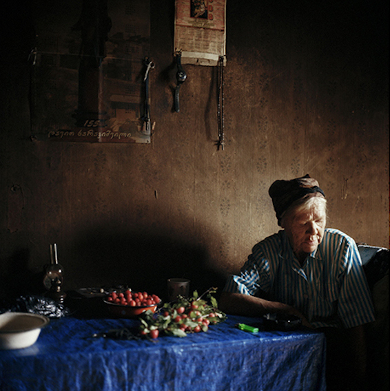 © Ala Tarasova 68 years old. Ethnically Russian, she fled Sukhumi, Abkhazia 17 years ago after her husband and son had been killed in the war. Ever since then she has been living alone in a refugee ca