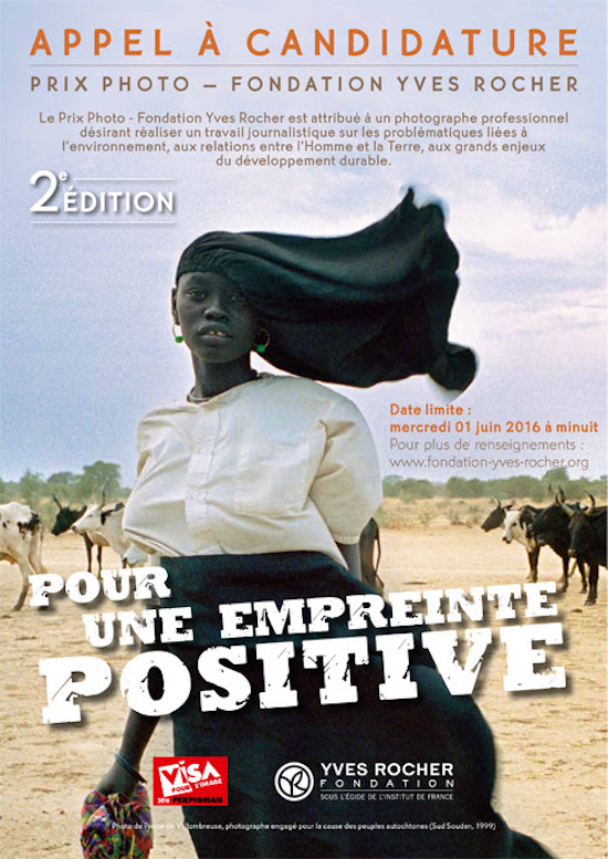 Affiche 2016 © Prix Photo - Fondation Yves Rocher