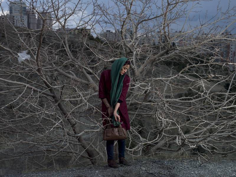 Un portrait de Somayyeh, une institutrice de 32 ans divorcée ©NEWSHA TAVAKOLIAN